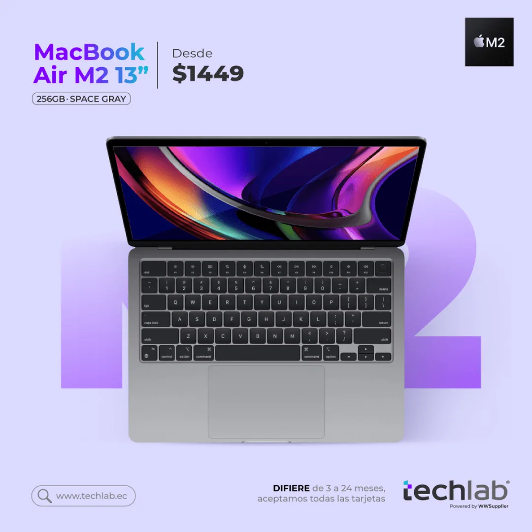 TechLab post for MacBook Air M2